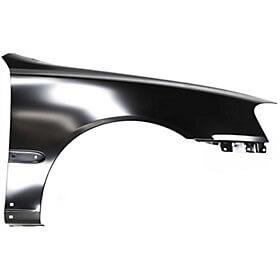 2000-2002 Hyundai Accent Passenger Side Front Fender (Hatchback; w-Rocker Panel Mldg Holes) HY1241127