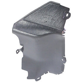 2000-2002 Mercedes-Benz SL Class Passenger Side Fender Liner Rear Section MB1251112