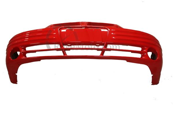 2000-2002 Pontiac Grand AM Front Bumper Painted Bright Red (WA8774)_SE