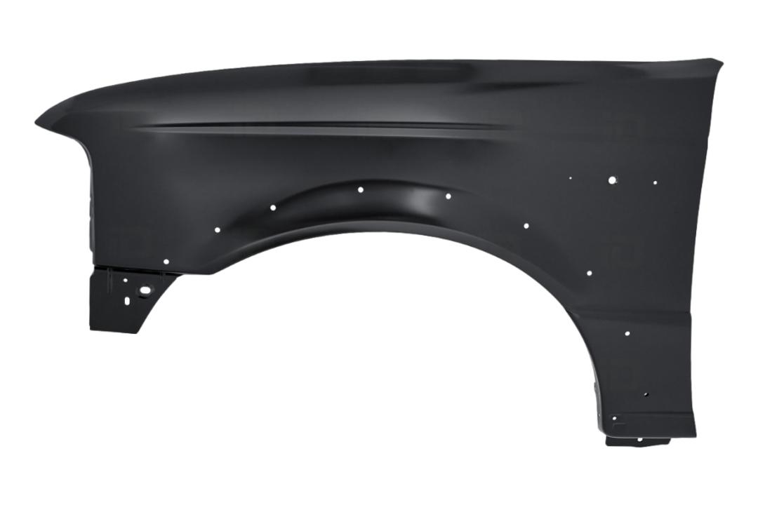 2000-2003 Ford Ranger Fender Painted Left, Driver-SideWITH- Wheel Molding Holes 1L5Z16006CA FO1240196_clipped_rev_1