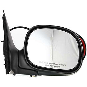 2000-2003 Ford F150 Passenger Side Power Remote Door Mirror (Non-Heated; w-Signal Light in Housing; Pwr; Man Fldg; Exc. SuperCrew Cab) FO1321221
