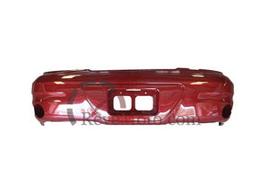 2000-2003 Pontiac Grand Am Rear Bumper Painted Redfire Metallic (WA526F)_GT