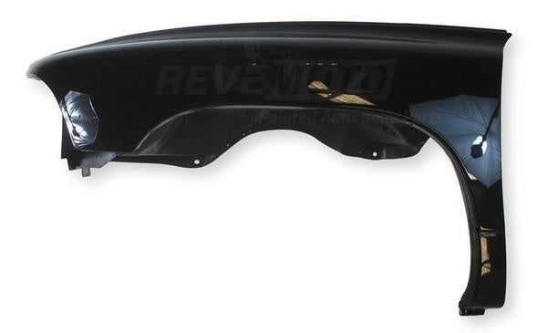 2000-2004_Dodge_Dakota_Drive_Side_Fender_Painted_Black_PX8_w_o_Emblem_-_Left