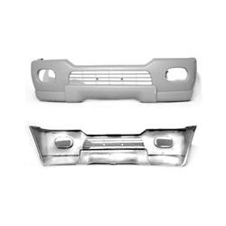 2000-2004 Mitsubishi Montero Front Bumper (Sport Model; w- Fender Flares) MI1000315
