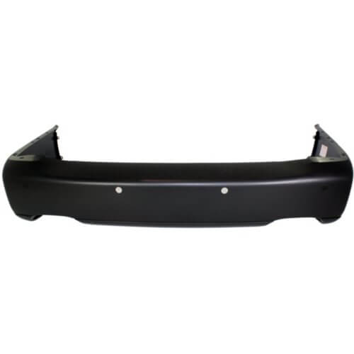 2000-2005 Cadillac Deville Rear Bumper Cover (Base/DHS/DTS w/ Rear Obj Snsr Holes, w/ Park Assist) GM1100600