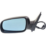 2000-2005 Volkswagen Jetta Side View Mirror (Type 4; Heated; w/o Memory; w/ Blue Glass; Driver-Side) - VW1320111 