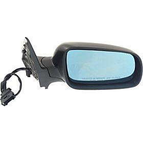 2000-2005 Volkswagen Jetta Side View Mirror (Type 4; Heated; w/o Memory; w/ Blue Glass; Passenger-Side) - VW1321111