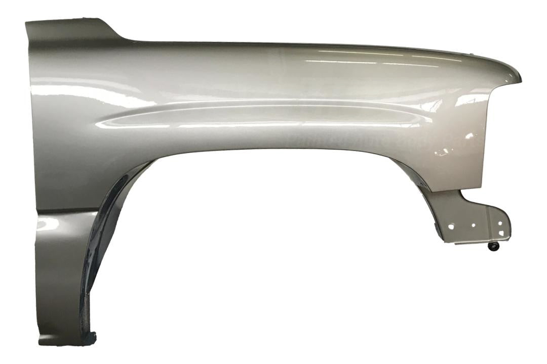2000-2006 Chevrolet Suburban Passenger-Side Fender Painted WA382E 12476220 GM1241267