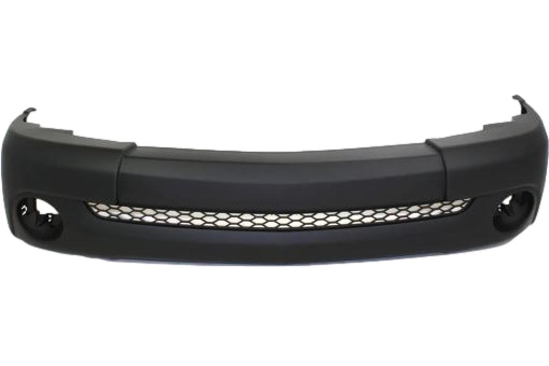 2000-2006 Toyota Tundra Front Bumper Painted WITHOUT Insert or Flare Holes Except Double Cab 521190C050