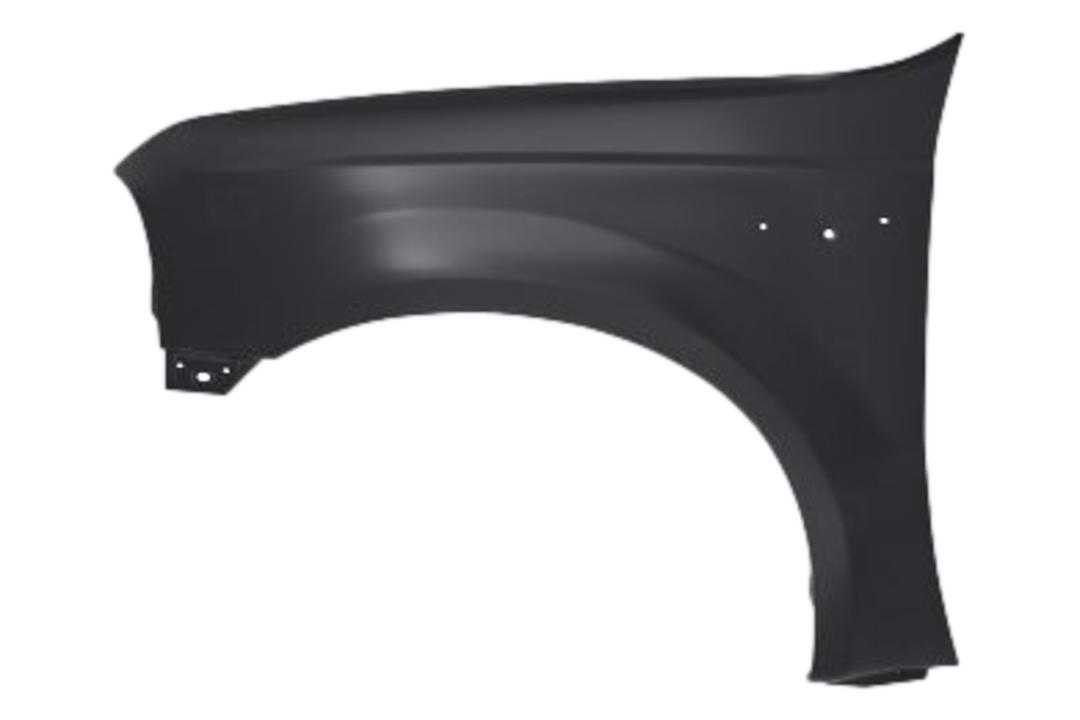 2000-2007 Ford F250 Fender Painted (Left; Driver-Side) F81Z16006AA FO1240208