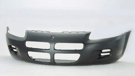 2001-2003 Dodge Stratus Front Bumper (Sedan; w_o Fog Light Holes) - CH1000324