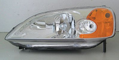 2001-2003 Honda Civic Headlight (Driver-Side; Coupe)