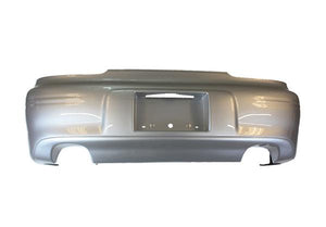 2001-2003 Pontiac Grand Prix Rear Bumper Painted Galaxy Silver Metallic (WA519F)_GT