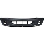 2001-2004 Dodge Dakota Front Bumper (1-Piece Design; w/ Fog Light Holes; All Smooth) - CH1000309