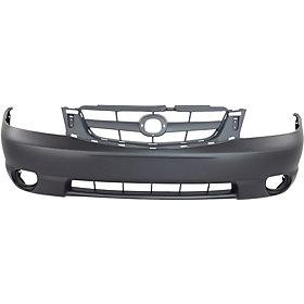 2001-2004 Mazda Tribute Front Bumper; ES/LX; w/ Fog Light Holes; MA1000174; ECY150031KBB