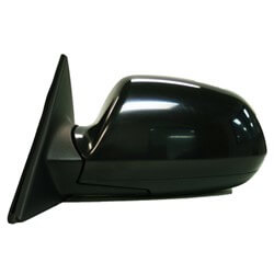 2001-2006 Hyundai Elantra Driver Side Power Door Mirror (GLS-GT Models; Hatchback; Heated; Power; Manual Folding) HY1320128
