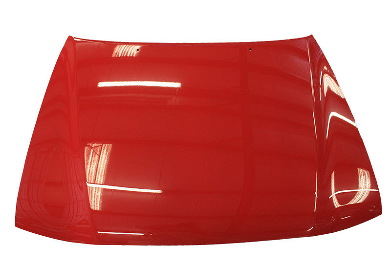2001 Toyota Tacoma Hood Painted Radiant Red (3L5)