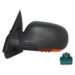 2002-2003 Chevrolet Trailblazer Driver Side Power Door Mirror w Turn Signal w Heated Glass Manual Foldaway_GM1320351