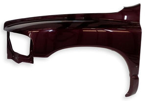 2002-2003 Dodge Ram Fender Painted Dark Garnet Red Pearl (PRV) - Left