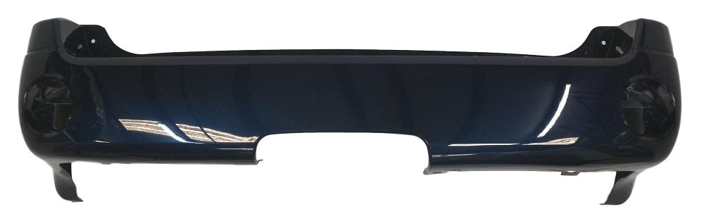 2002-2004 GMC Envoy Rear Bumper Painted Indigo Blue Metallic (WA9792), Except Denali Model