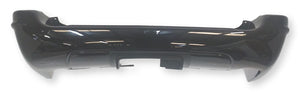 2002-2004 Jeep Grand Cherokee Rear Bumper With Tow Hitch Painted Brilliant Black Pearl (PXR)