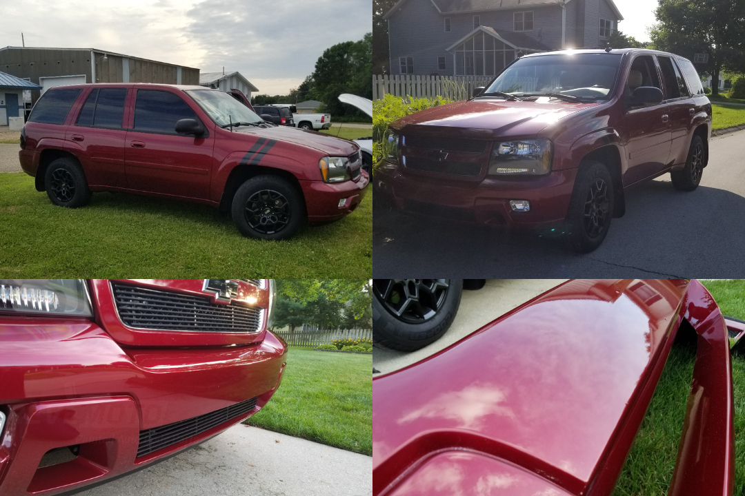2002-2005 Chevrolet Trailblazer Front Bumper Painted