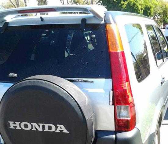 2004 Honda CRV Spoiler Painted