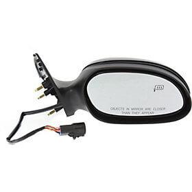 2002-2007 Ford Taurus Passenger Side Power Door Mirror (Heated; w/ Puddle Light; Power; Non-Folding) FO1321220