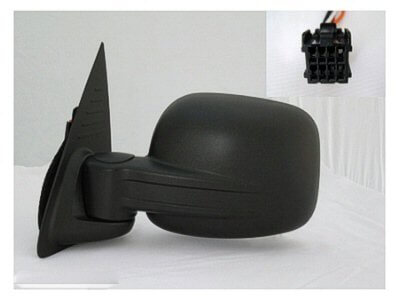 2002-2007 Jeep Liberty Side View Mirror (Heated; Foldaway; Power; Driver-Side) - CH1320235