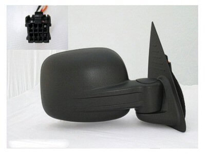 2002-2007 Jeep Liberty Side View Mirror (Heated; Foldaway; Power; Passenger-Side) - CH1321235