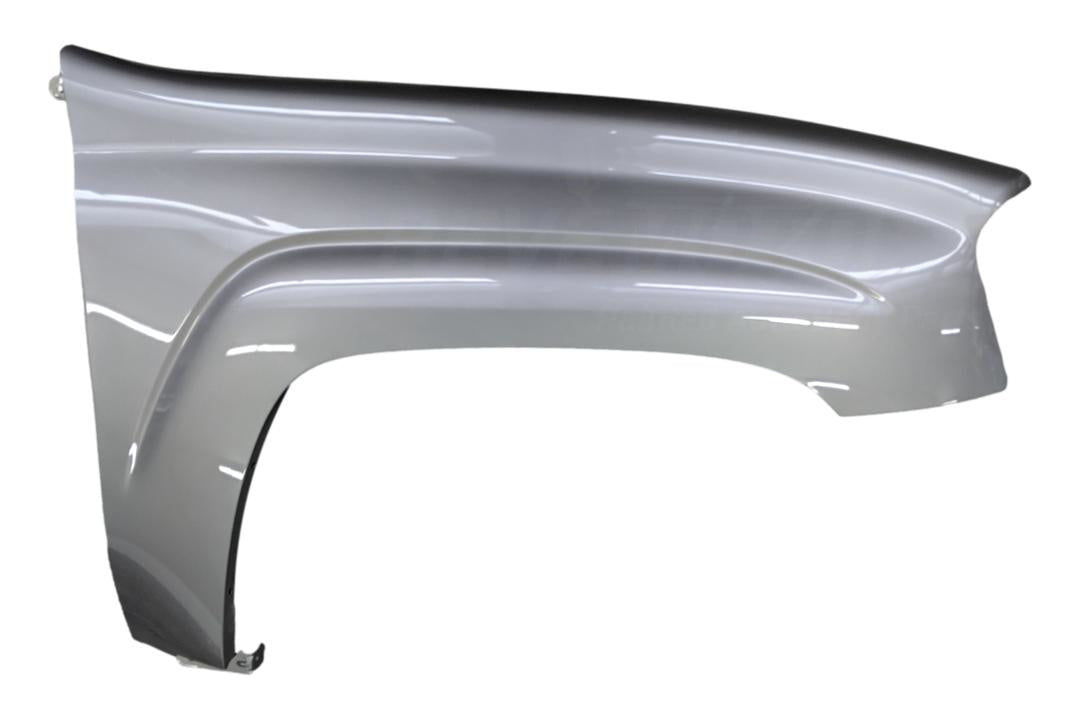 2002-2009 Chevrolet Trailblazer Passenger-Side Fender Painted WA994L 12477994 GM1241289 ReveMoto Painted Auto Parts Replacement 