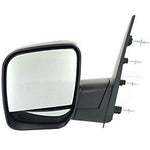 2002-2014 Ford Econoline Van Driver Side Door Mirror (Manual; Non-Heated; w Puddle Light; Non-Towing; Manual Folding; Dual Glass) FO1320253