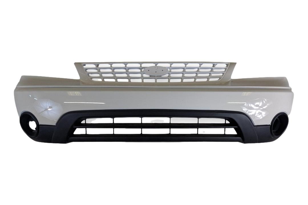 2001-2003 Ford Windstar Front Bumper, With Sensors, Painted Perfromance White (WT) 1F2Z17D957KAA FO1000442