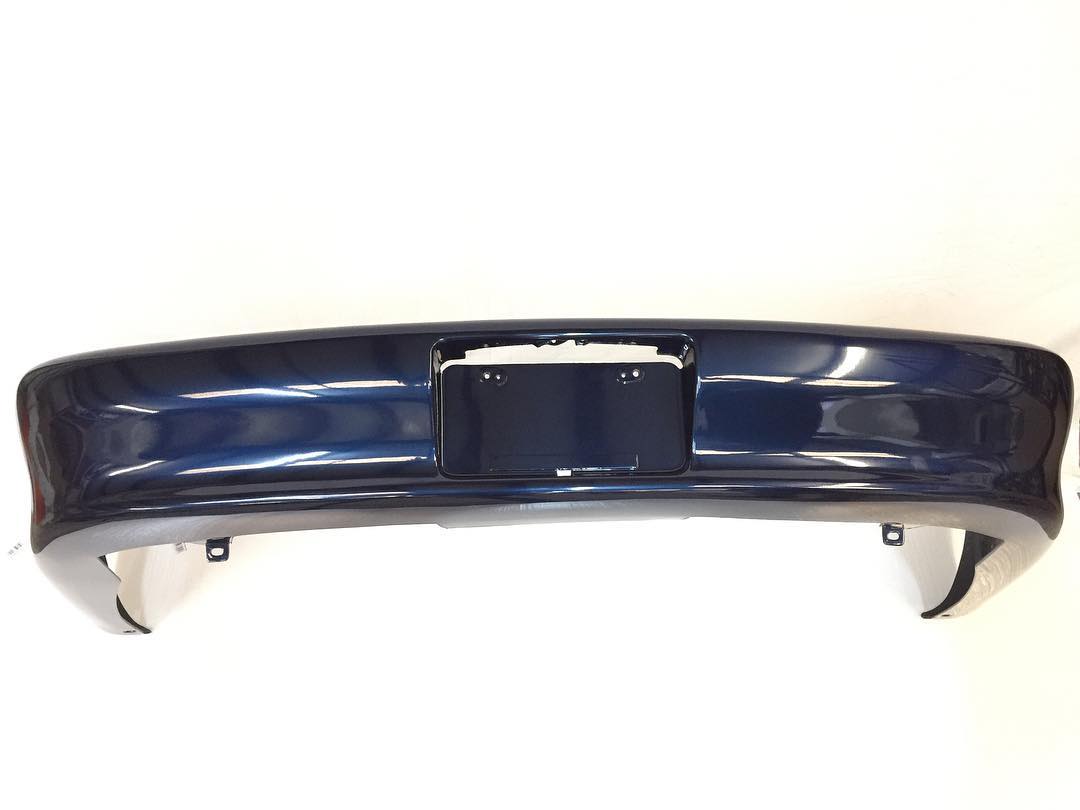 2000 Chevrolet Camaro Rear Bumper Painted Navy Blue Metallic (WA352E)