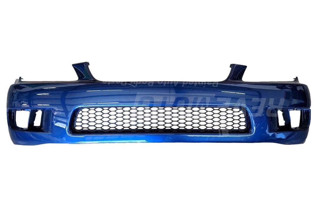 2001-2005 Lexus IS300 Front Bumper Painted_Intense_Blue_Pearl_8N8_(Sedan) WITHOUT: HL Washer Holes_ 5211953903_ LX1000121