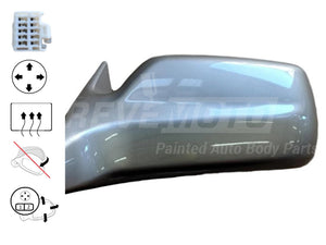 2002 Toyota Avalon : Side View Mirror Painted (Left, Driver-Side)