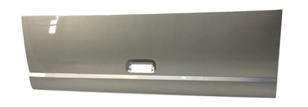 2003 Toyota Tacoma Tailgate Without Stepside Standard Bed Painted Lunar Mist Metallic (1C8)