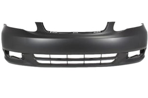 2003-2004 Toyota Corolla Front Bumper Painted (WITHOUT: Ground Effect Holes)