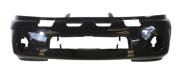 2003-2004 Lincoln Navigator Front Bumper Painted Black Ebony (UA)