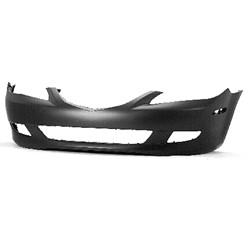 2003-2005 Mazda 6 Front Bumper; Standard Type; w/o Spoiler Holes; w/o Mazdaspeed; w/o Turbo; MA1000187; GKYA50031ABB