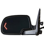 2003-2006 GMC Sierra Side View Mirror (Heated; w/ Turn Signal Light; Driver-Side) - GM1320373