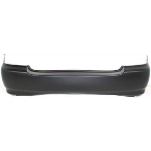 2003-2008 Toyota Corolla Rear Bumper; Sedan; Japan_USA Built, CE_LE Models; w_o Spoiler Holes; TO1100208; 5215902911