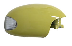 2003-2009 Volkswagen Beetle Side View Mirror Painted Sunflower Yellow (LB1B), Heated, w Signal, Passenger-Side