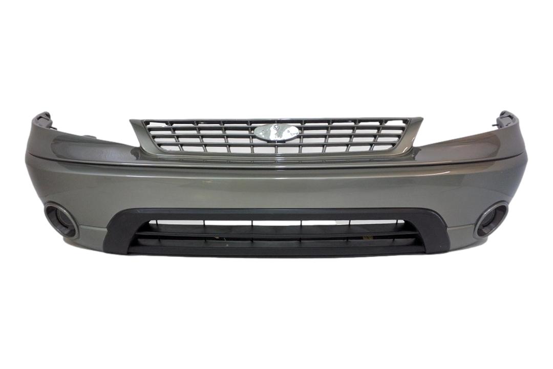 2001-2003 Ford Windstar Front Bumper, With Sensors, Painted Spruce Green Metallic (FS) 1F2Z17D957KAA FO1000442