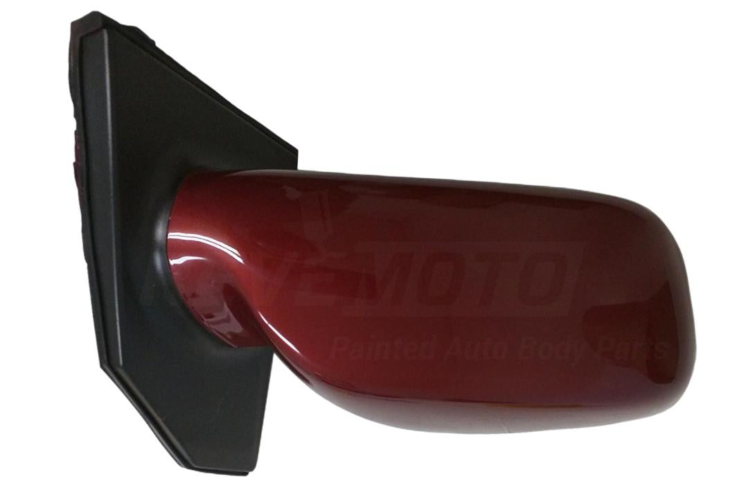 2005 Toyota Corolla Passenger Side View Mirror CE Painted Impulse Red Pearl (3P1) 