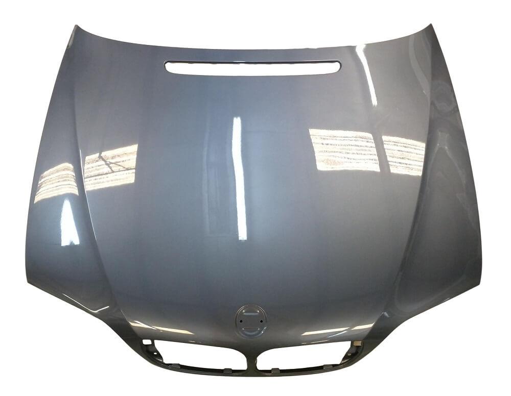 2004 BMW 325i Hood Painted Steel Blue Metallic (372) _ Wagon/Sedan