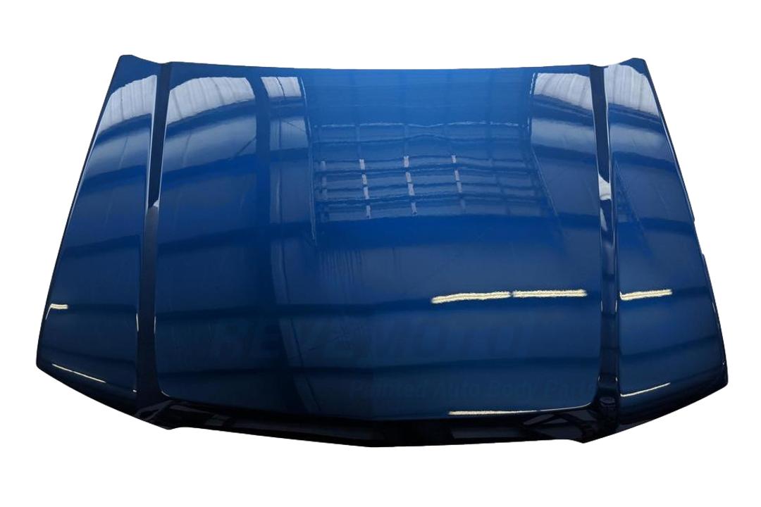2003-2005 Chevrolet Silverado 1500 Hood Painted Arrival Blue Metallic (WA815K) 