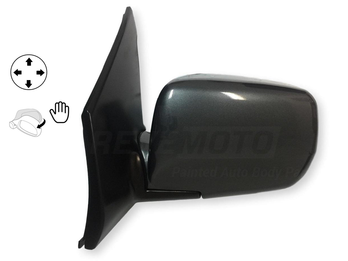 2003-2007 Honda Pilot Side View Mirror Painted Left, Driver-Side Sagebrush Pearl (NH662P) 76250S9VA01 HO1320154