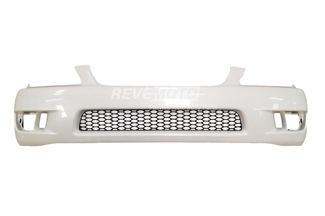 2001-2005 Lexus IS300 Front Bumper Painted_Crystal_White_Pearl_62_(Sedan) WITHOUT: HL Washer Holes_ 5211953903_ LX1000121