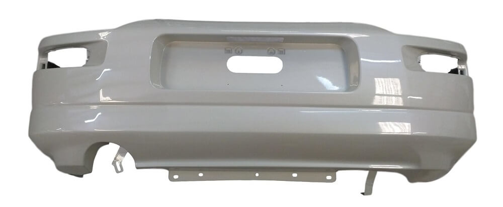 2003 Mitsubishi Eclipse Rear Bumper Painted Dover White Pearl (W69)